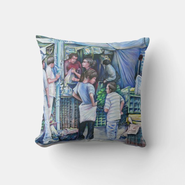 They're Not Girls, They're Women Throw Pillow (Front)