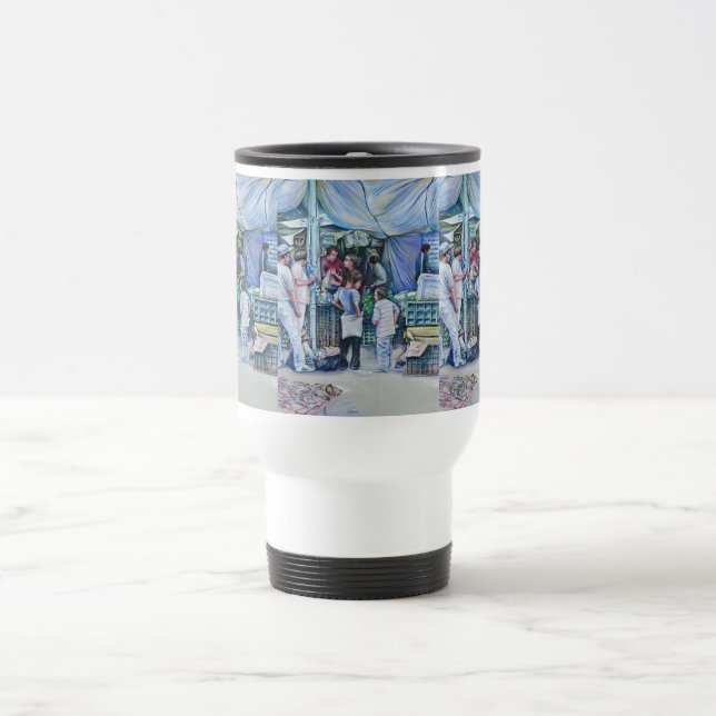 They're Not Girls, They're Women Travel Mug (Center)