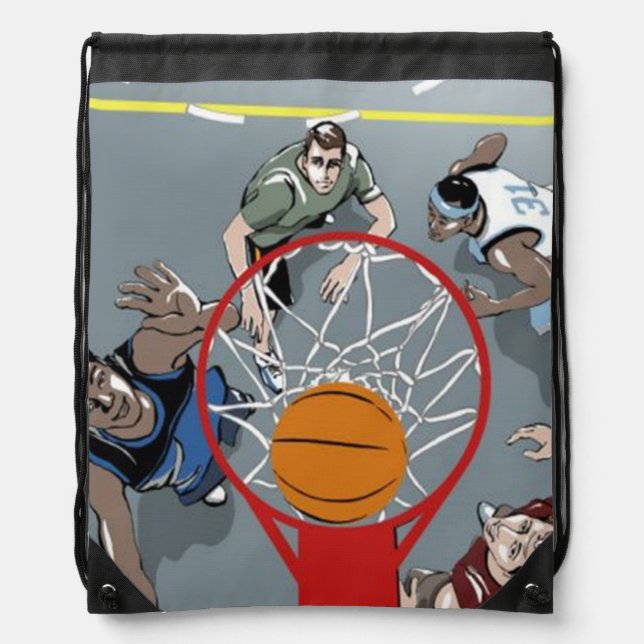 They're Playing Basketball Backpack (Front)