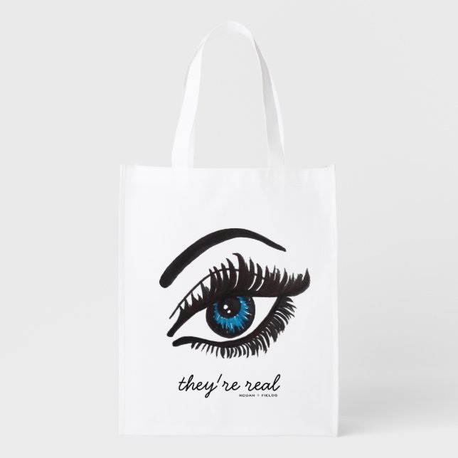 they're real LASH reusable tote bag (Front)