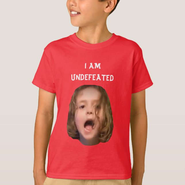 THFTCP "Undefeated Paige" Kids T-Shirt (Front)