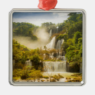Thi Lor Su Waterfall Thailand Metal Ornament