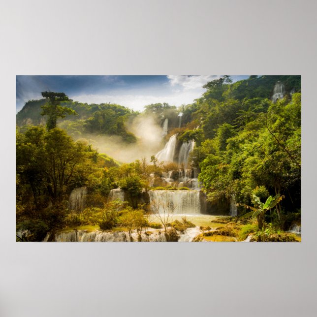Thi Lor Su Waterfall | Thailand Poster (Front)