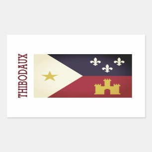 Thibodaux, Louisiana Rectangular Sticker