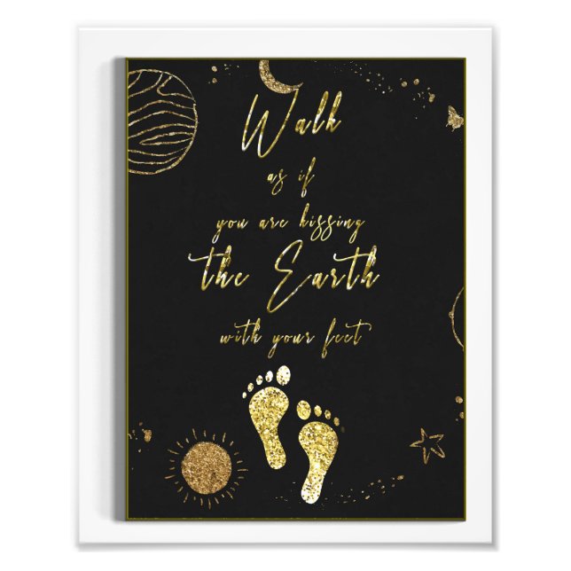 Thich Nhat Hanh art, Thich Nhat Hanh quote, buddha Photo Print (Front)