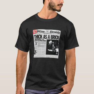 Thick As A Brick Fitted T-Shirt