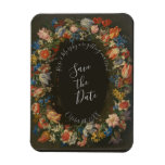 Thick Floral  Art Jan Brueghel Save the Date Magnet