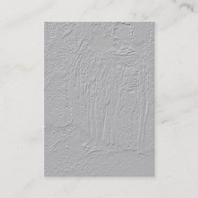 Thick gray texture business card (Front)