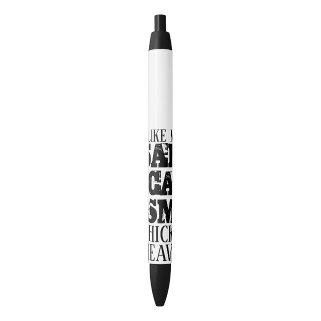 Thick & Heavy Sarcasm Pen (Front Vertical)