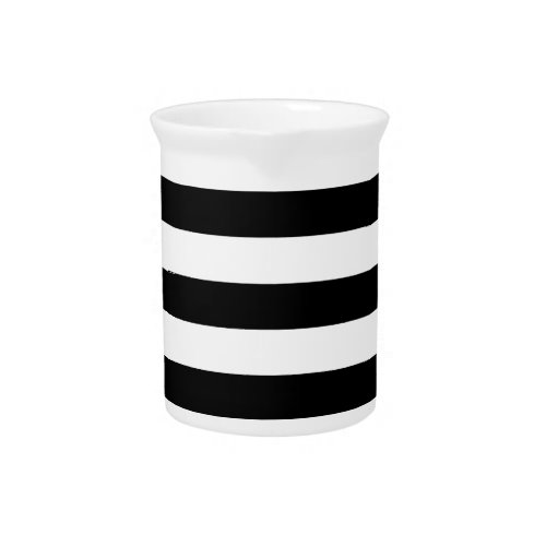 Thick Horizontal Stripes Pitcher