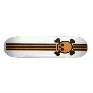 Thick Skulled Racer Skateboard Deck