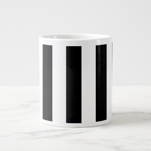 Thick Vertical Stripes Jumbo Mug