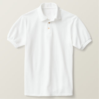 Thick White Polo Golf Shirt