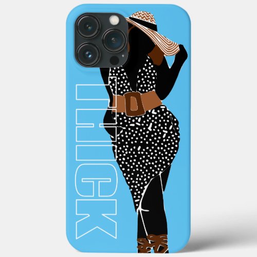 Thick Woman in the Polka Dot Dress iPhone 13 Pro Max Case
