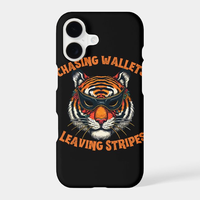 Thief tiger iphone case (Back)