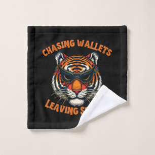 Thief tiger wash cloth