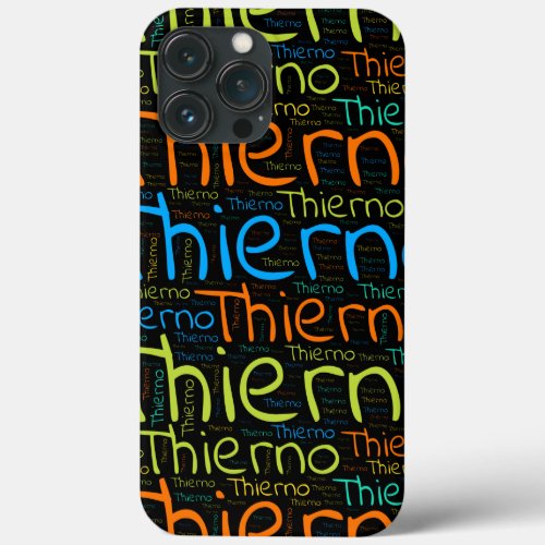 Thierno iPhone 13 Pro Max Case