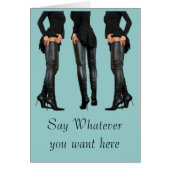 Thigh High Boot Models (Front)