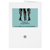 Thigh High Boot Models Cards (Back)