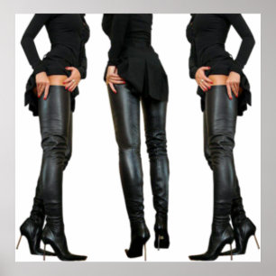 Thigh High Boot Models Poster