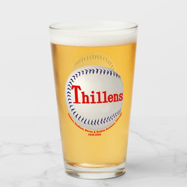 Thillens Stadium, Chicago, Illinois Glass (Front Filled)