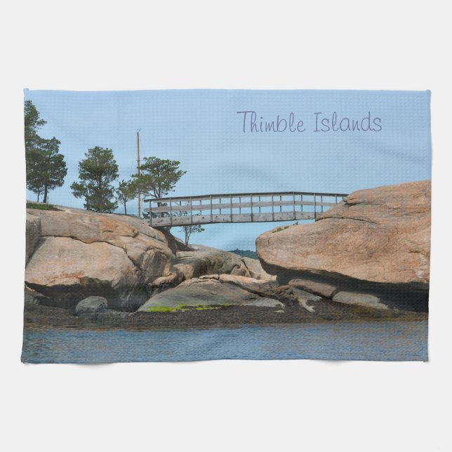 Thimble Island Kitchen Towel (Horizontal)