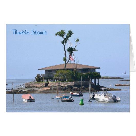 Thimble Island Notecard (Front Horizontal)