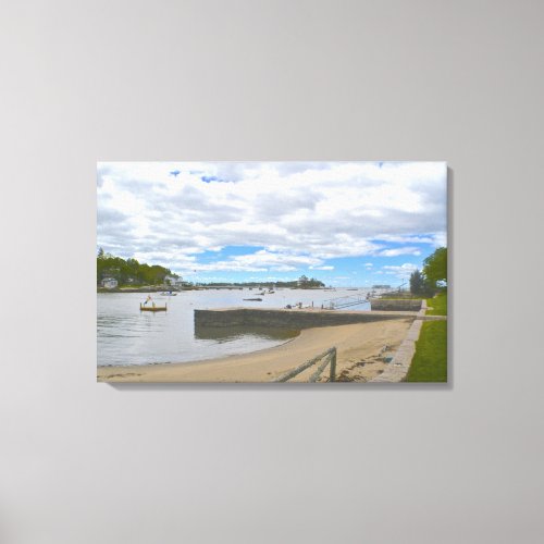 Thimble Island Wrapped Canvas