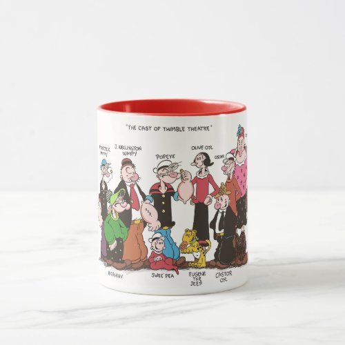 Thimble Theatre Mug