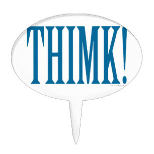 THIMK! CAKE TOPPER