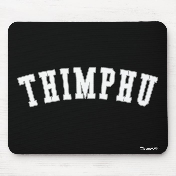 Thimphu Mouse Pad