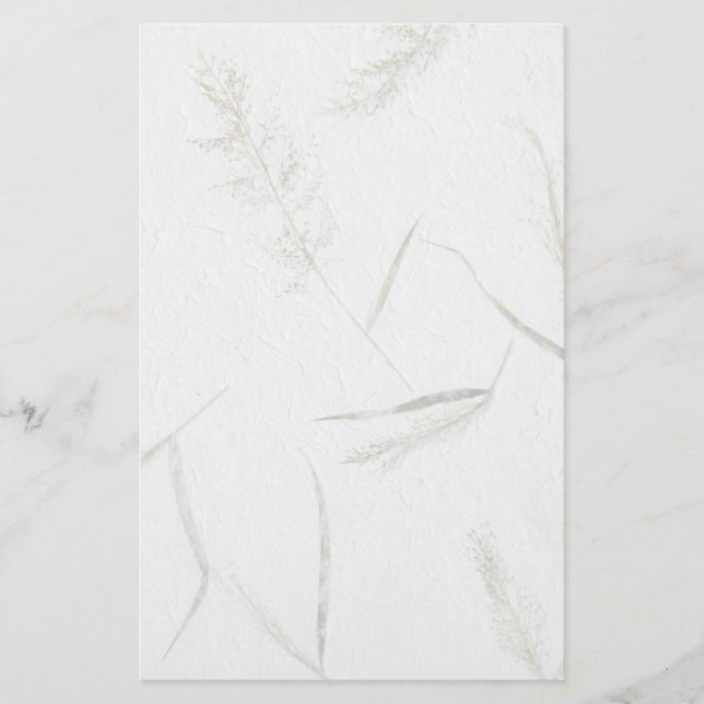 Thin blades of grass Japanese rice paper (Front)