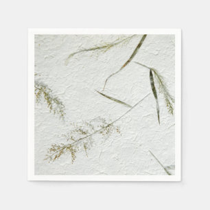 Thin blades of grass Japanese rice paper Napkins
