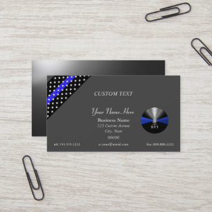 Thin Blue Line 911 Dispatcher Business Card