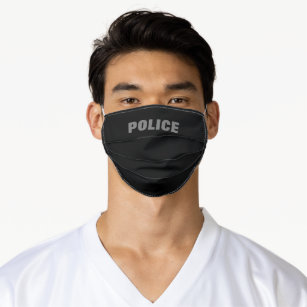 Thin Blue Line Adult Cloth Face Mask