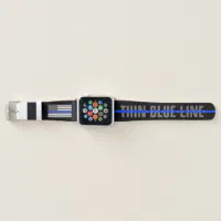 Thin blue line watch band best sale