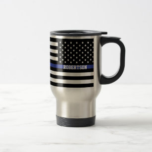 Gift Coffee Mug Details about   Mcrae Family Thin Blue Line Flag 