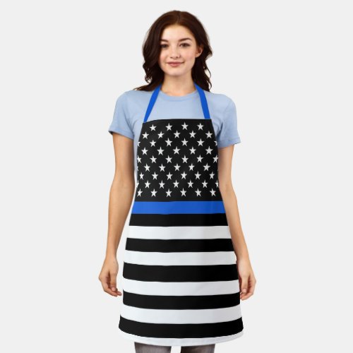 Thin Blue Line Apron