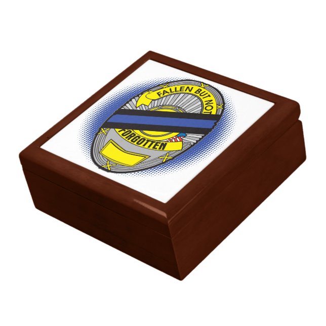Thin Blue Line Badge Gift Box (Side)