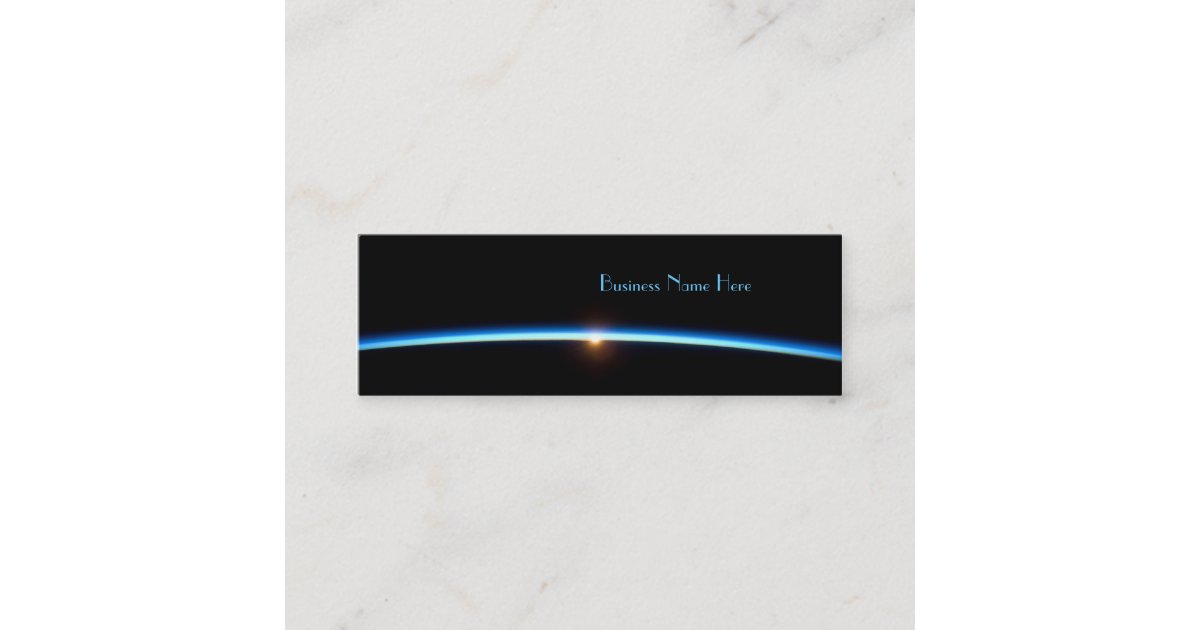 Thin Blue Line Bookmark Business Cards