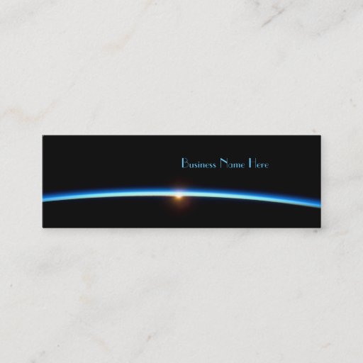 Customizable Thin Blue Line Bookmark Business Cards