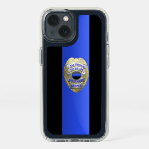 Thin Blue Line Brothers Keeper Badge Speck iPhone 13 Case