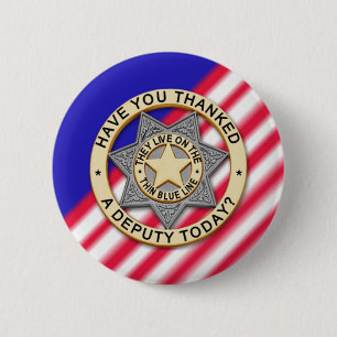 Thin Blue Line Button