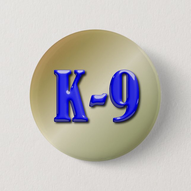 Thin Blue Line Button (Front)