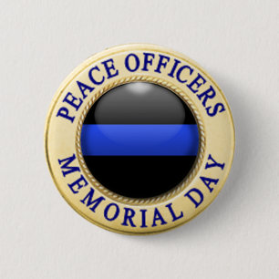 Thin Blue Line Button
