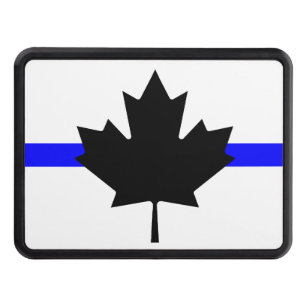 Thin blue line - Canada version Hitch Cover