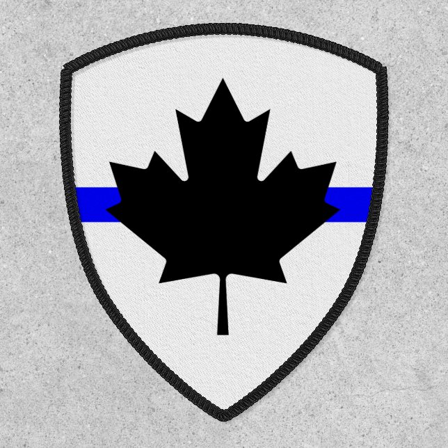 Thin blue line - Canada version Patch (Front)