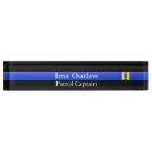 Thin Blue Line - Captain Bars Rank