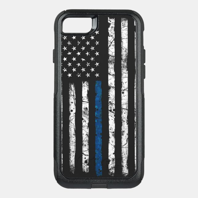 Thin Blue Line Case (Back)