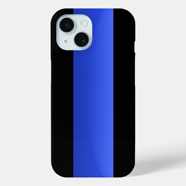 Thin Blue Line Case-Mate iPhone Case (Back)